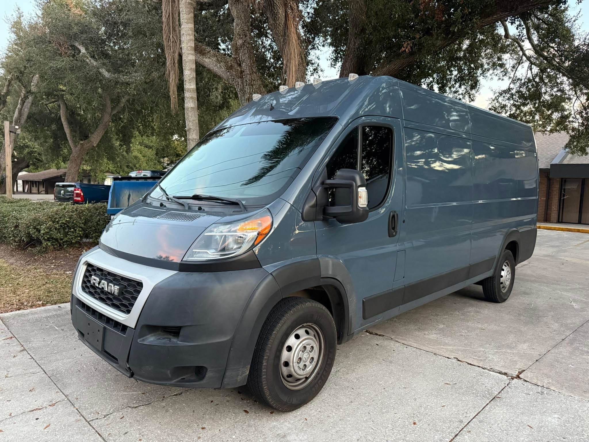 Gray RAM ProMaster Van Tint