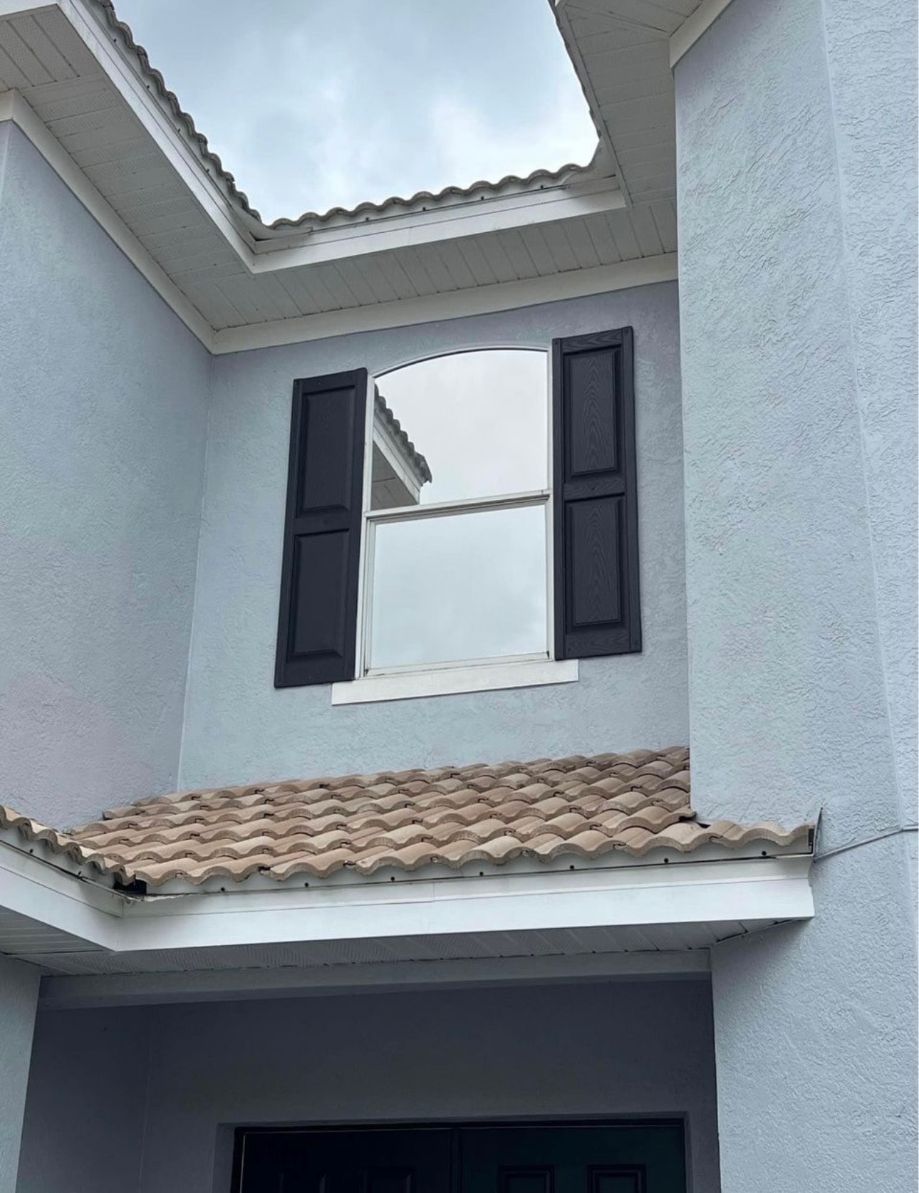 Exterior Window — Shutters