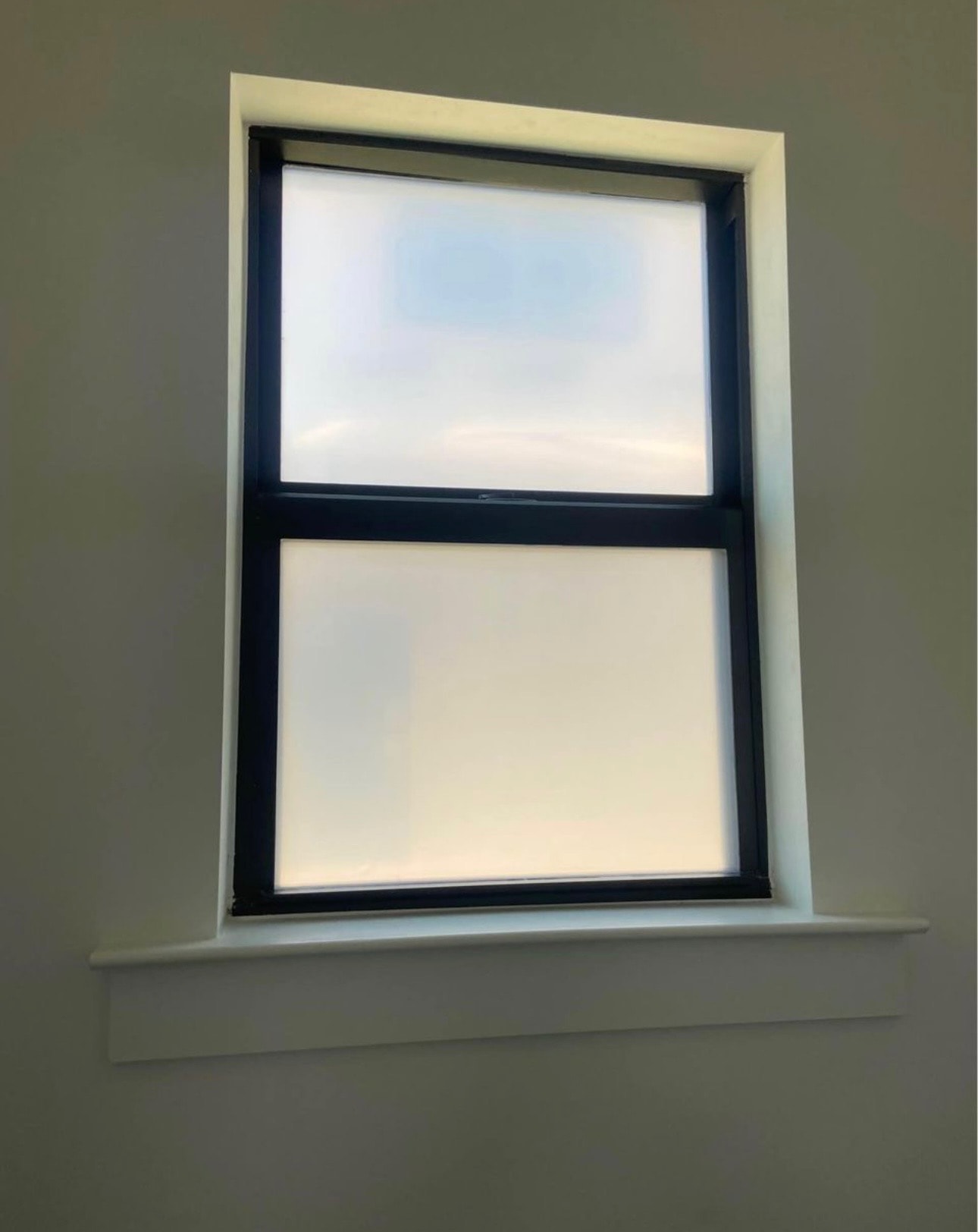 Frosted Interior Window