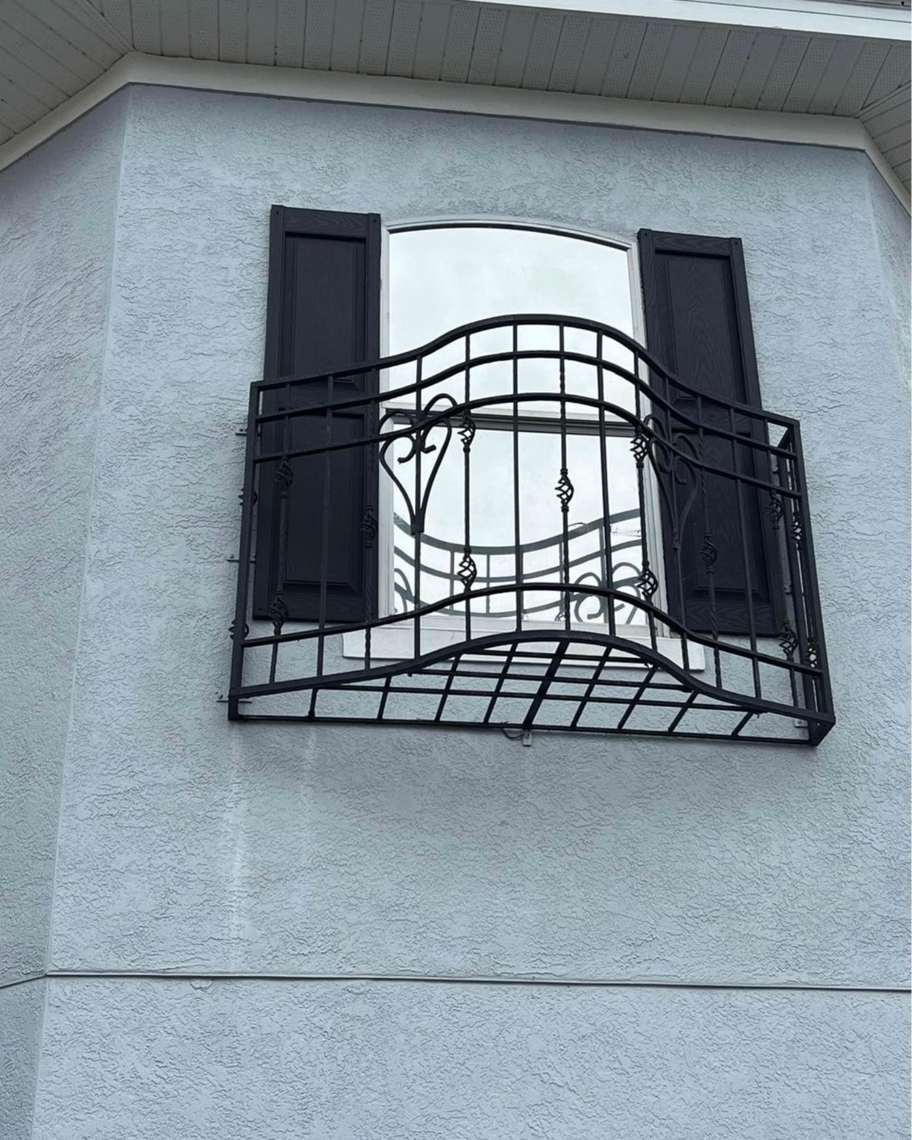 Ornate Balcony Window